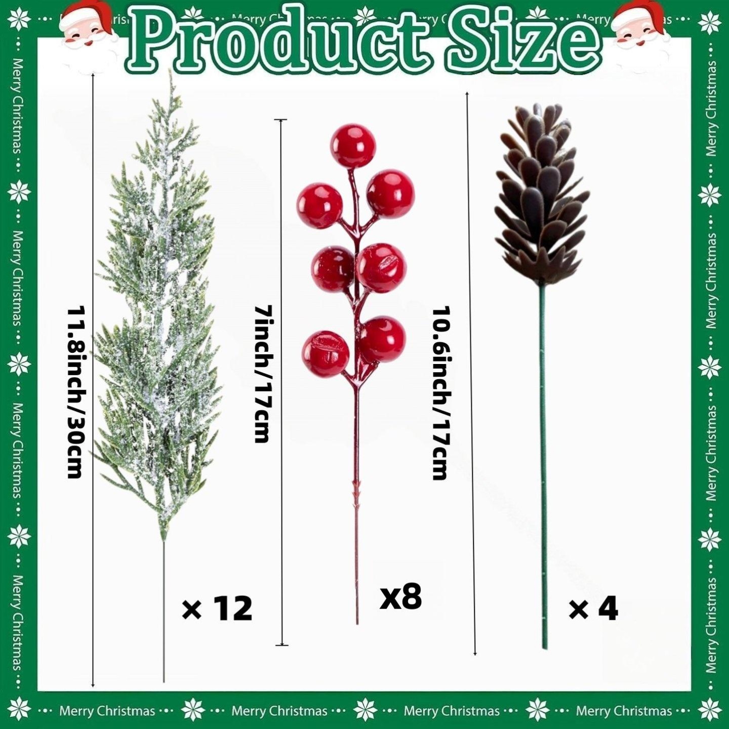 24 Artificial Christmas Snow S - Florist Supply Bulk recension och pris
