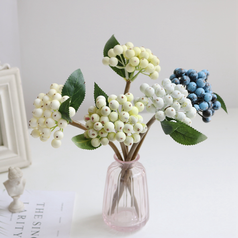 1Pcs Artificial Berry Stem Flo - Florist Supply Bulk recension och pris