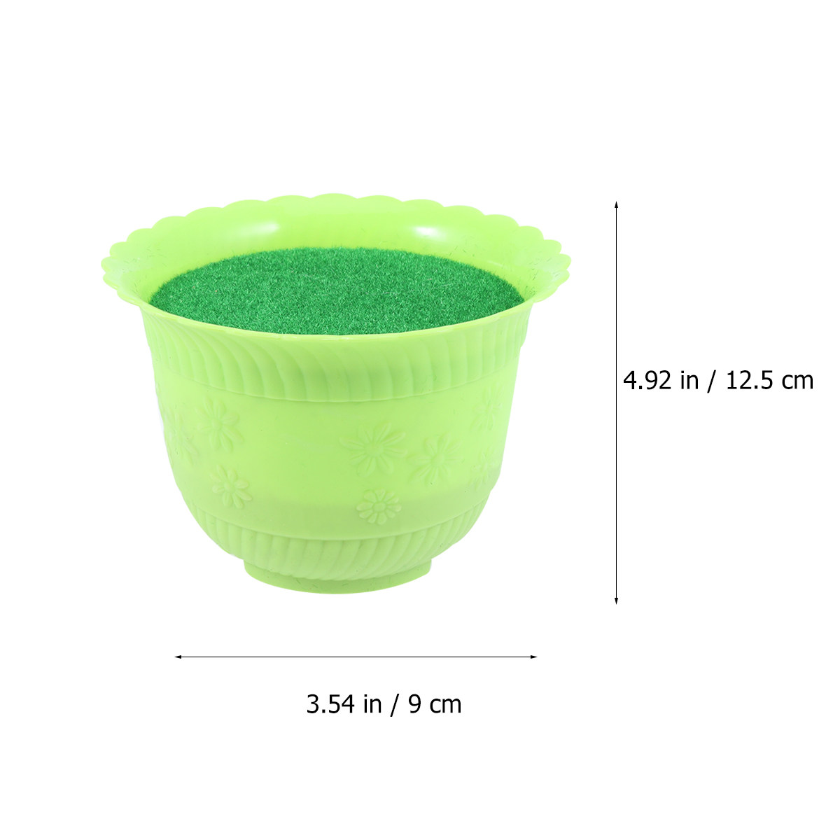 1Pcs Flower Pot Flower Mud Gre - Florist Flower Supply recension och pris